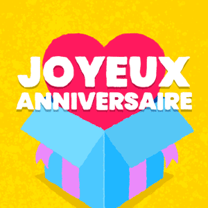Gifs bon anniversaire